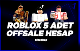 ⭐[5 ADET] ROBLOX OFFSALE GARANTİ HESAP⭐