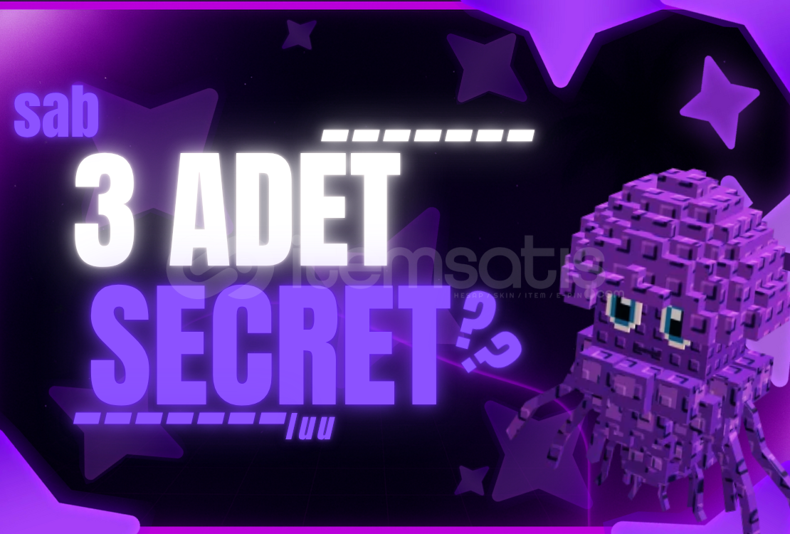 3 Adet Secret | Steal a Brainrot 3 Adet Secret | Steal a Brainrot