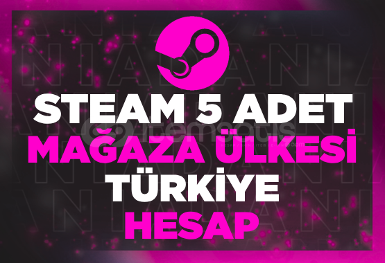 ⭐5 Adet Türkiye Bölgeli | Steam Hesabı ⭐5 Adet Türkiye Bölgeli | Steam Hesabı