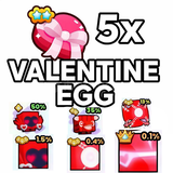 ❤️5 ADET VALENTİNE EGG + 1 BİZDEN HEDİYE ⭐ PS99