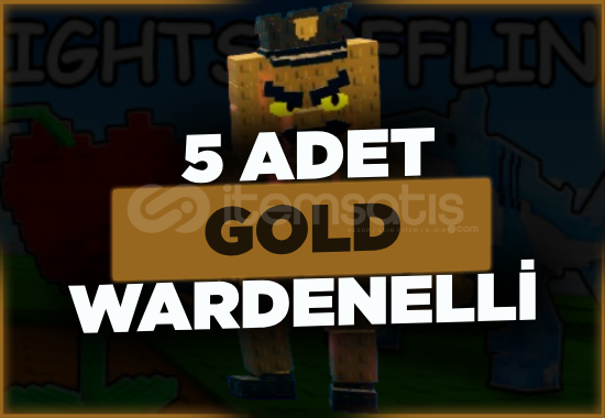 5 Adet Gold Wardenelli! | Plants vs Brainrots 5 Adet Gold Wardenelli! | Plants vs Brainrots
