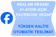5+ Aylık Açık Reklam Hesapları