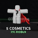 5 Cosmetics | The Strongest Battlegrounds