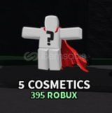 5 Cosmetics | The Strongest Battlegrounds 