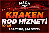 ⭐[5 DAKİKADA!]⭐FİSCH KRAKEN ROD(OLTA) HİZMET