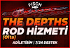 ⭐[5 DAKİKADA!]⭐FİSCH THE DEPTHS ROD(OLTA)HİZMET