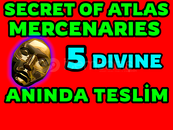 ⭐️5 DIVINE ORB Secret of Atlas Yeni Sezon