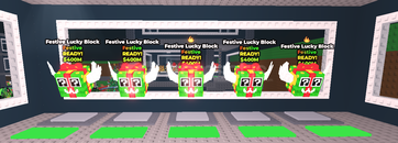 5 festive lucky block