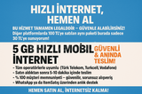 5 GB Hızlı Mobil İnternet – Güvenli & Anında