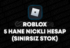 ⚡5 Hane Nickli Hesap⚡