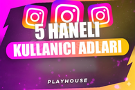 ⭐5 HANELİ NADİR INSTAGRAM KULLANICI ADLARI