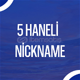 5 Harfli Nickname
