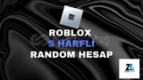  5 HARFLİ ROBLOX HESABI! ULTRA VİP