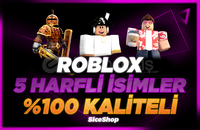 ⭐5 HARFLİ ROBLOX HESAPLARI⭐