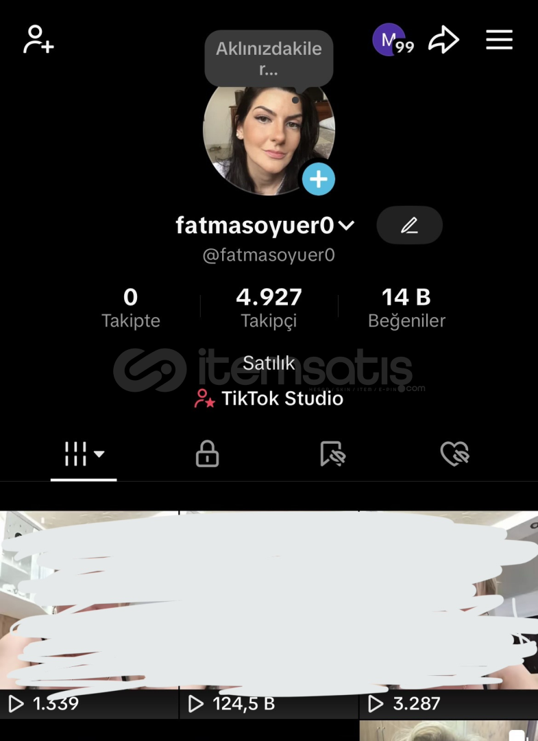 5 K Doğal Takipçili Tiktok Hesabı 5 K Doğal Takipçili Tiktok Hesabı