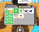 5 Leg pet Golden Dragon Golden Grifin