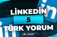 ⭐5 Linkedin Türk Yorum - HIZLI⭐