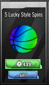 5 Lucky Style Spins | Basketball Zero