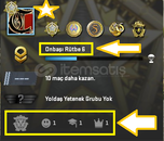 5 Madalya - 4,260 Saat -TÜRKİYE Açıklama Dikkat