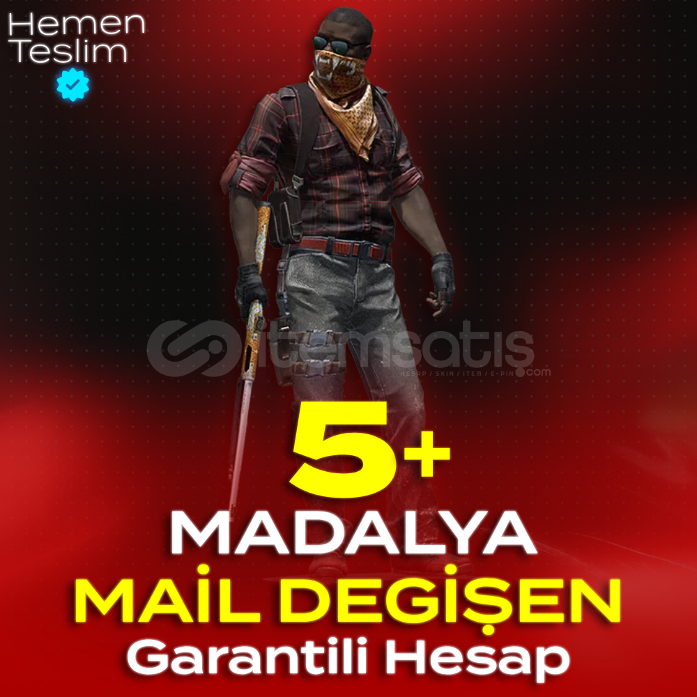 +5 Madalyalı CS2 Hesabı | Mail Değiştirilebilir +5 Madalyalı CS2 Hesabı | Mail Değiştirilebilir
