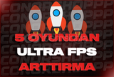 5 Oyundan FPS Attırma / FPS Uçurcak Pack