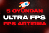 5 Oyundan FPS Attırma / FPS Uçurcak Pack