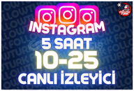 ⭐ 5 Saat 10-25 İnstagram Canlı İzleyici ⭐