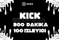 5 SAAT 100 İZLEYİCİ - HIZLI TESLİMAT 