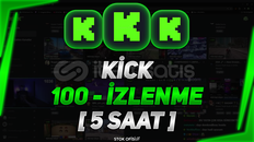[5 SAAT] KİCK CANLI YAYIN 100 İZLEYİCİ