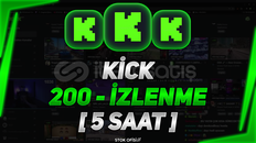 [5 SAAT] KİCK CANLI YAYIN 200 İZLEYİCİ