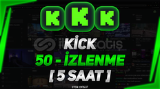 [5 SAAT] KİCK CANLI YAYIN 50 İZLEYİCİ