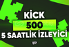 ⭐ 5 SAATLİK ⭐ AKTİF 5 SAATLİK 500 İZLEYİCİ