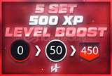 5 SET / 500 XP - STEAM LEVEL BOOST
