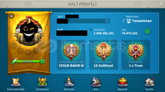 5 SETLİ SAĞLAM TECHİZATLI VİP16 ATOM HESAP