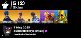 5 Skin OG STW Maili Değişen Ömürlük