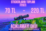 5 STICKERLI AWP ÇINGIRAKLI YILAN