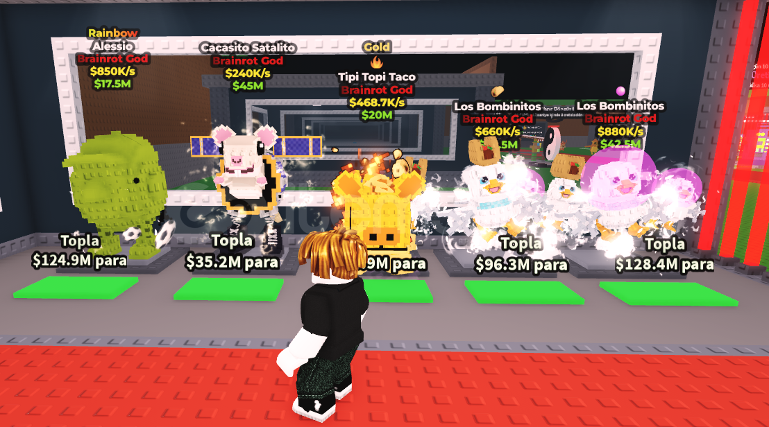 5 Tane Brainrot God. 5 Tane Brainrot God.