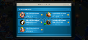 5 tane çiftlik hesabı 40m lik hesap savaşçı…