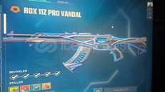 5+Vandal,phantom desenli temiz valorant hesabı 