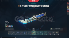 ✨5 YEARS BIÇAK✨YELPAZE✨İYON YAĞMACI VANDAL✨