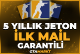 ⭐5 YILLIK JETON CS2 STEAM HESABI | GARANTİ⭐