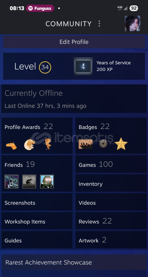 360$lık 5 yıllık kişisel steam hesabım 360$lık 5 yıllık kişisel steam hesabım