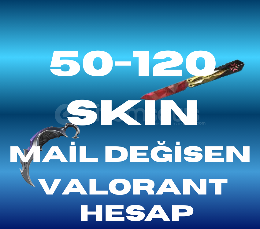 ⭐ 50-120 SKİN| MAİL DEĞİŞEN PREMİUM HESAP!⭐ ⭐ 50-120 SKİN| MAİL DEĞİŞEN PREMİUM HESAP!⭐