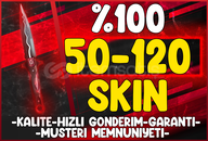 ❤️50-120 Skin [MEGA HESAP]⭐