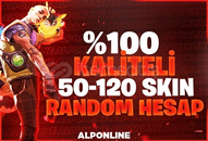 ✅ 50-120 SKIN ✅ VALORANT RANDOM HESAP