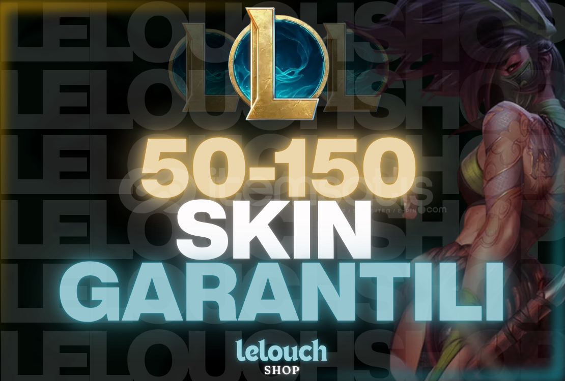 ⭐50-150 Skın Garantili Ultimate Random Hesap ⭐ ⭐50-150 Skın Garantili Ultimate Random Hesap ⭐