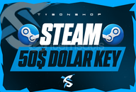 +50$ (1500₺) Steam Key / Oto - Teslimat