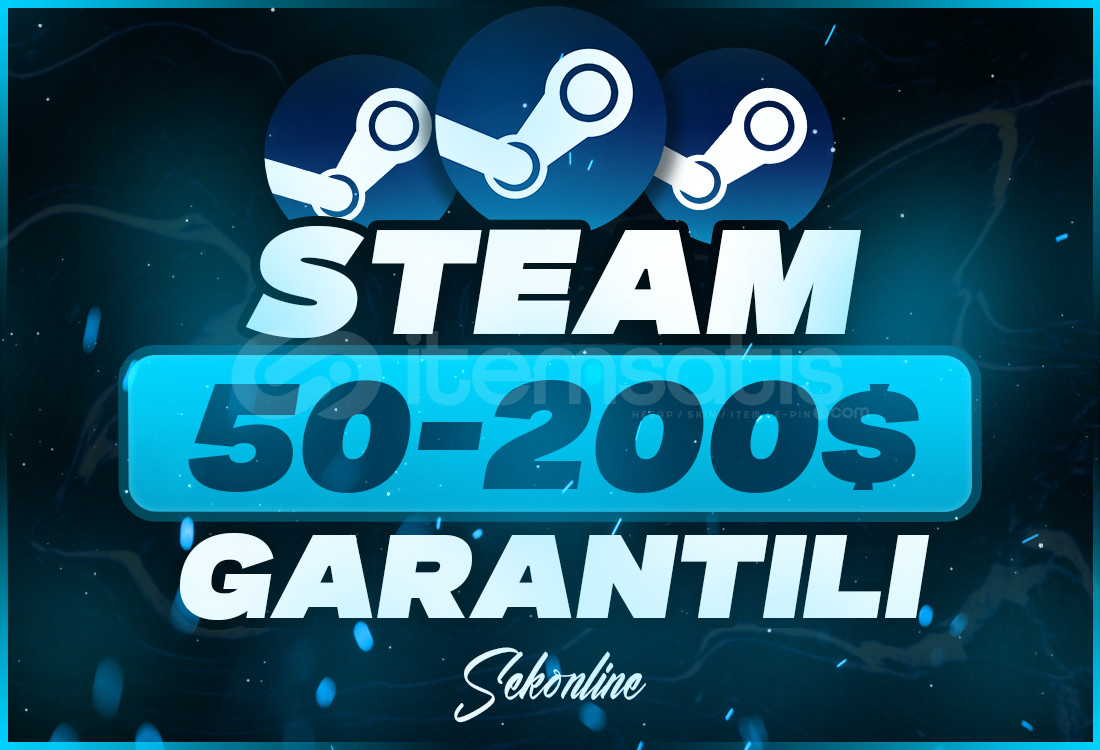 ⭐ 50$ - 200$ ⚡ (+1000₺) Steam Key ⭐ 50$ - 200$ ⚡ (+1000₺) Steam Key