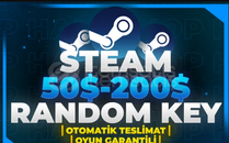 ⭐️50$ - 200$ [2000₺ - 8000₺] STEAM RANDOM KEY