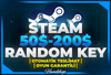 ⭐️50$ - 200$ [2000₺ - 8000₺] STEAM RANDOM KEY